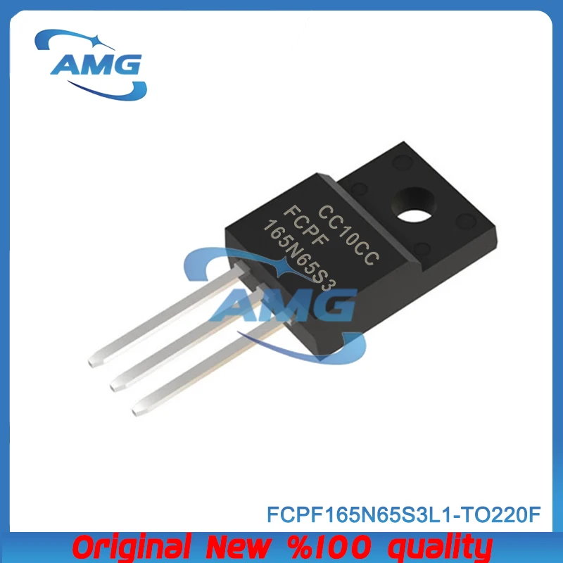 10PCS FCPF165N65S3L1 FCPF165N65S3 through-hole package TO-220F field-effect transistors
