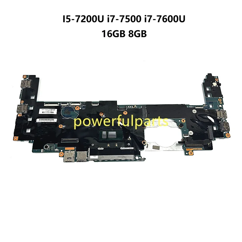 

For Lenovo Thinkpad X1 Yoga 2nd Gen Motherboard 16822-1 01AX845 01AY900 01AX846 01AX854 01AX853 01AX856 01YR149 i5 i7 8G 16GB