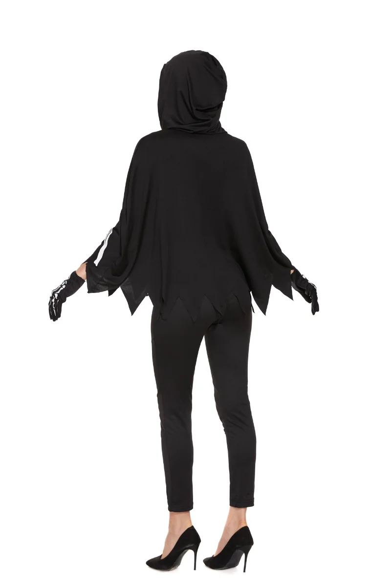 Gruseliges Zombie-Skelett-Vampir-Paar-Kostüm Halloween Bühnenkostüm Mexikanisches Tag-der-Toten-Totenkopf-Verkleidungs-Cosplay-Kleid – Detail 14