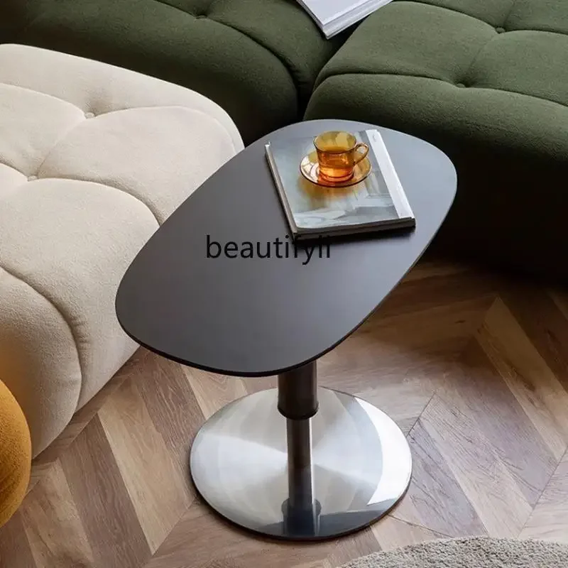 

Italian minimalist liftable living room sofa side few light luxury bedroom bedside table corner few0420