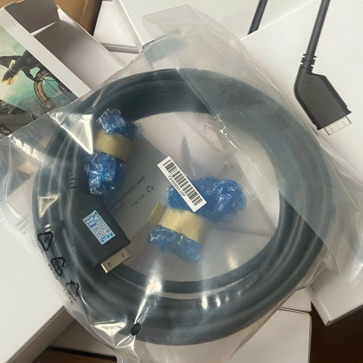 Vive pro كابل 3 في 1 ، hdmi ، usb ، dc ، سلك لسماعة vr ، 5 متر ، صندوق الارتباط