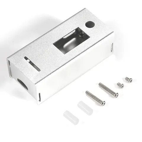 Aluminium Alloy Case for MMDVM Hotspot Expansion Rainsun Board Radio Station Wifi Voice Modem Raspberry Pi W Black