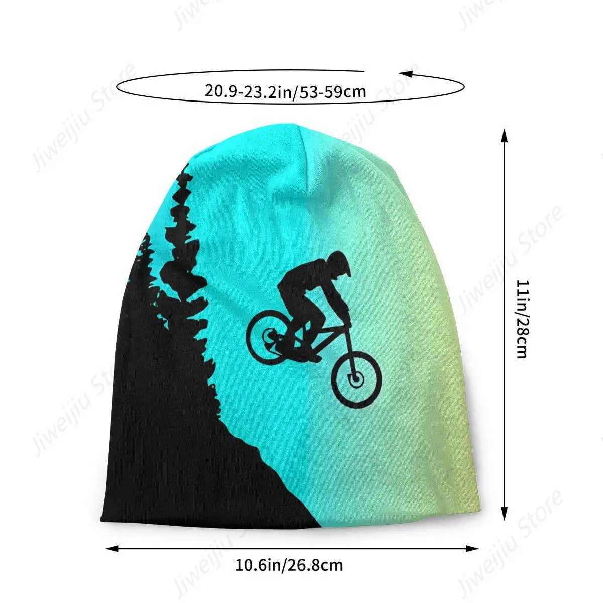 MTB Colors Thin Skullies Beanies Autumn Spring Caps For Men Women Ski Caps Bonnet Hats