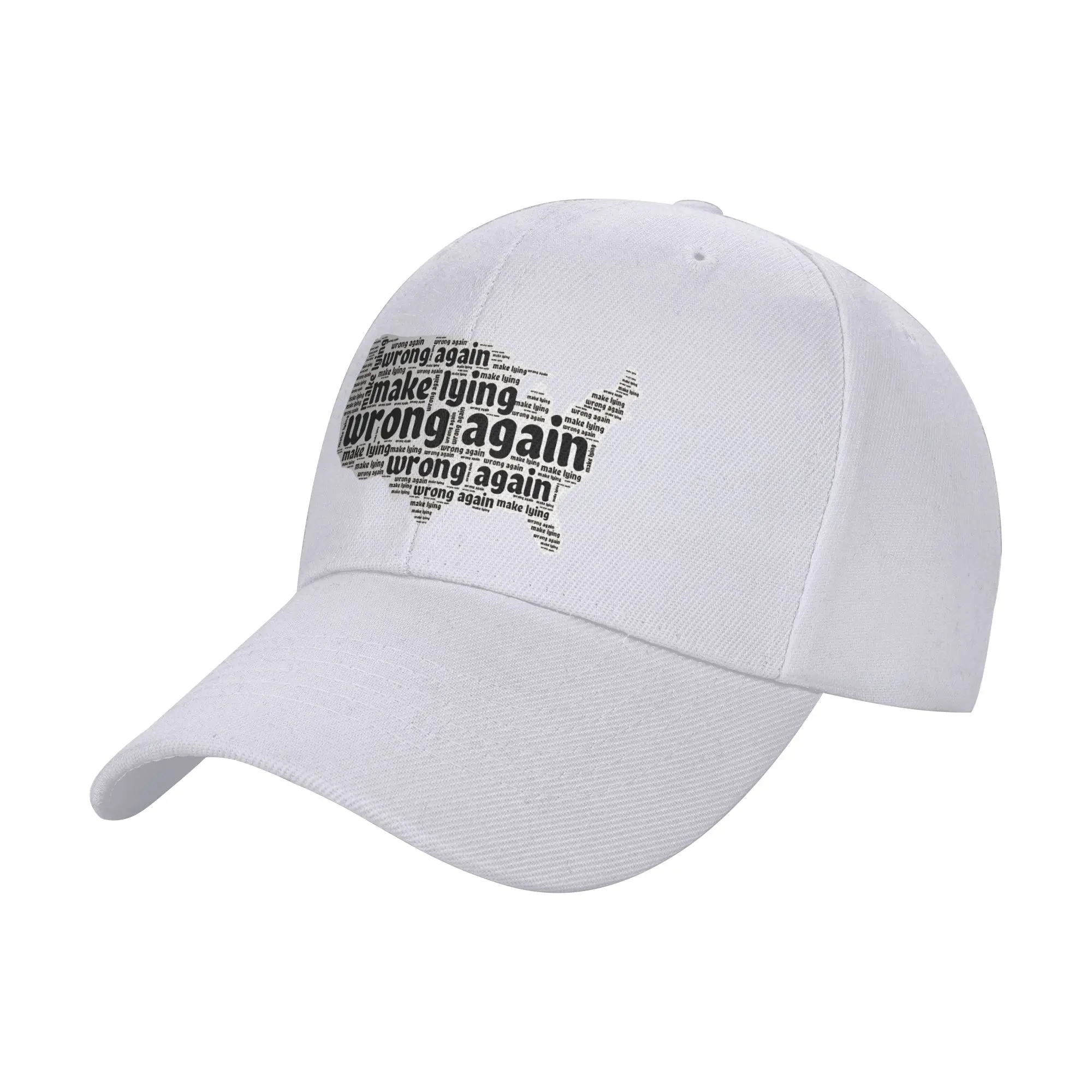 Summer Casual Baseball Cap Make Lying Wrong Again Kpop Rock Trucker Hat For Female Male High Quality  Vintage Baseball Caps