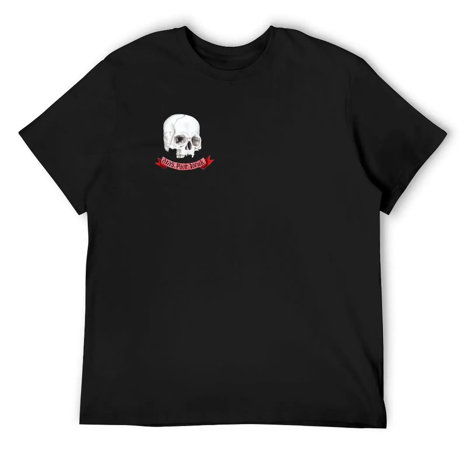 

Alas, Poor Yorick T-Shirt tops anime shirt Short sleeve tee plain t shirts men