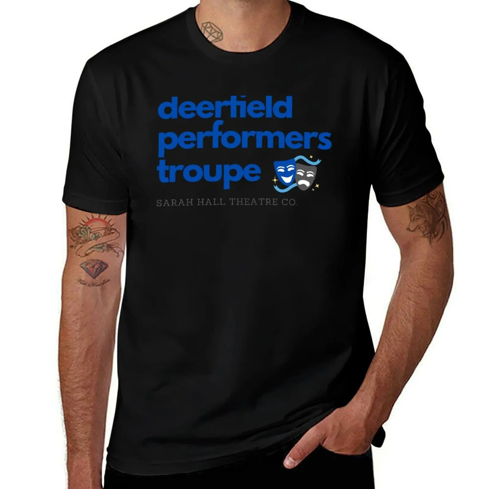 

Deerfield Performers Troupe T-Shirt cute tops Clothing boys animal print boys whites tee shirts for men