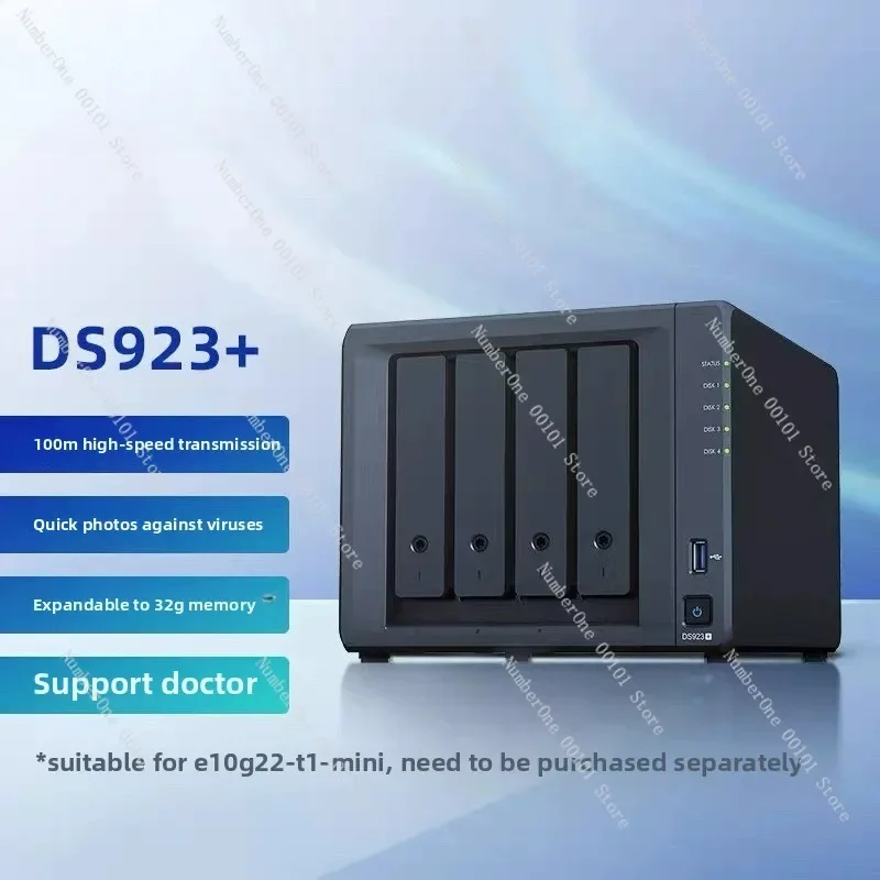 

DS923 + 4-bit NAS Network Storage Server, Data Backup, File Sharing