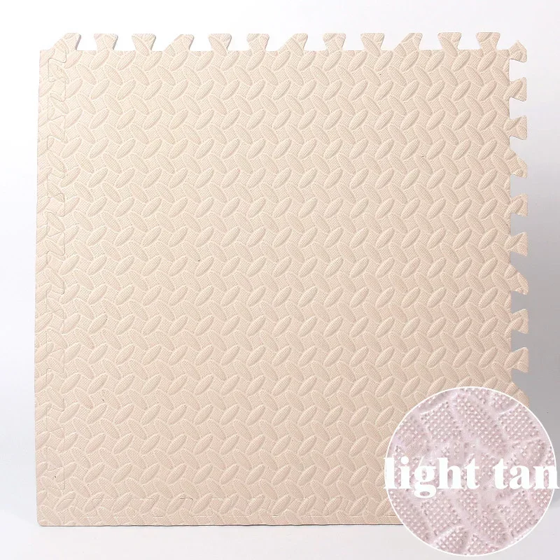 60x60cm EVA Interlocking Floor Mat Waterproof and Slip-resistant Suitable for Living Rooms Bedrooms Garages and Basements image 3