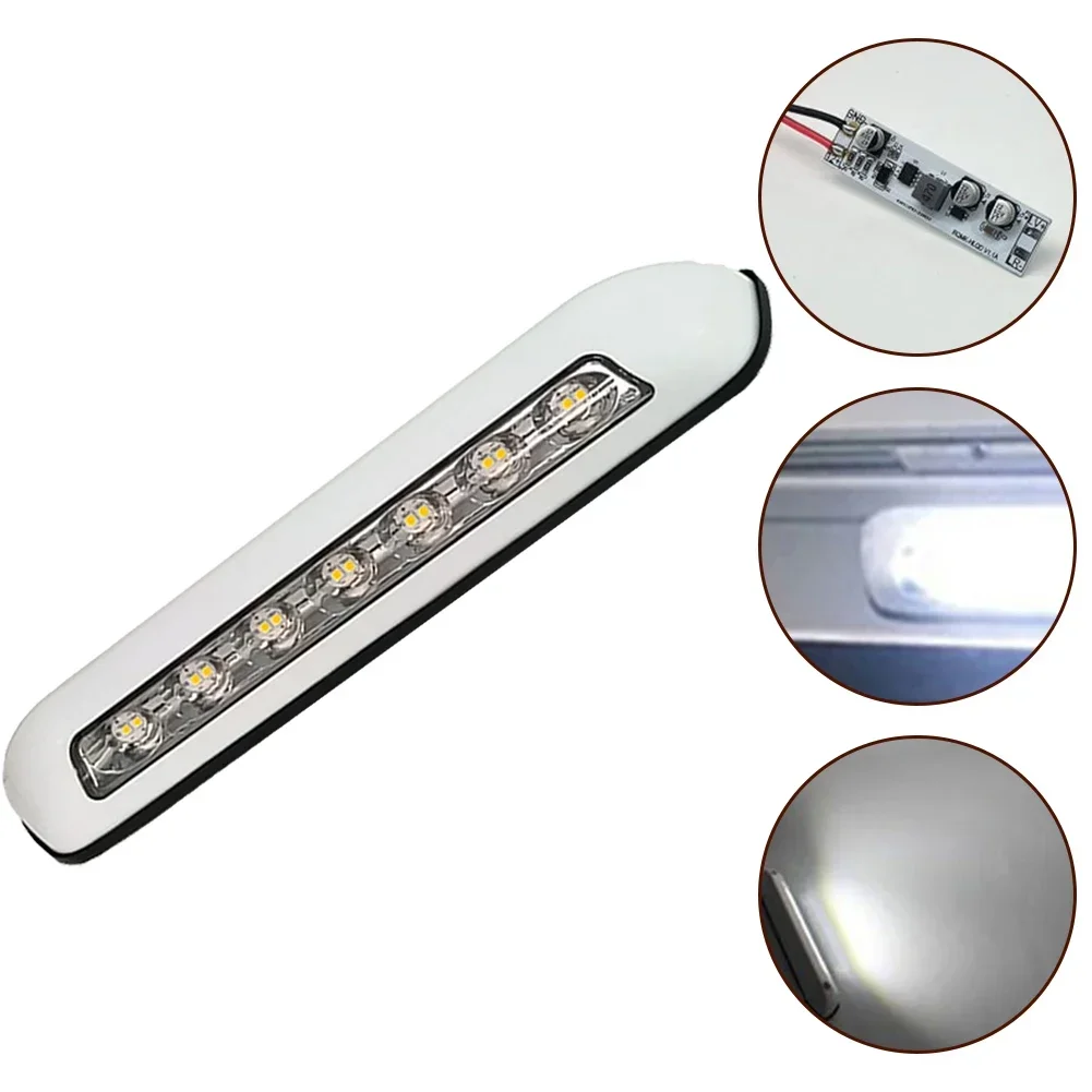 12V/24V RV LED Awning Porch Light Waterproof Motorhome Caravan Interior Wall Lamps Light Bar RV Van Camper Trailer RV Accessorie