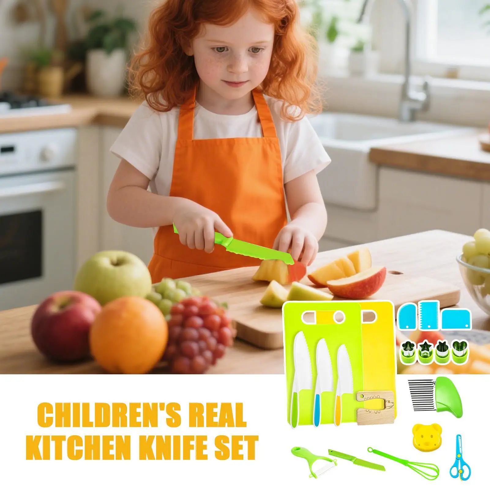 

Kids Cooking Sets Real 19 Pieces Play Kitchen Toys Realistic Cooking Kit Pretend Play Game For Preschool Kindergarten Homeschool