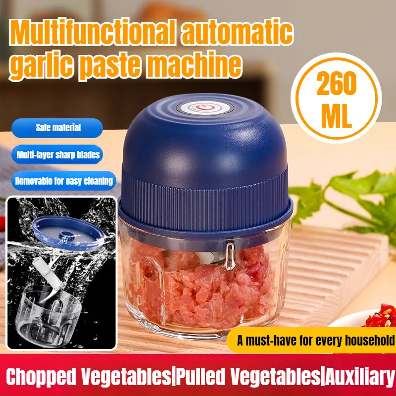 Home Wireless mini electric multifunctional food cooking and grinding machine