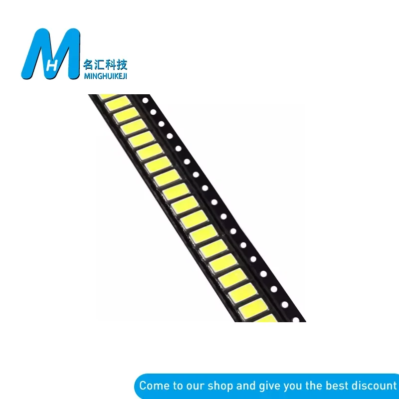 100 قطعة 5630/5730-CW/WW 0.5W-150Ma 50-55lm 6500K الضوء الأبيض SMD 5730 5630 LED 5730 الثنائيات (3.2 ~ 3.4 فولت)
