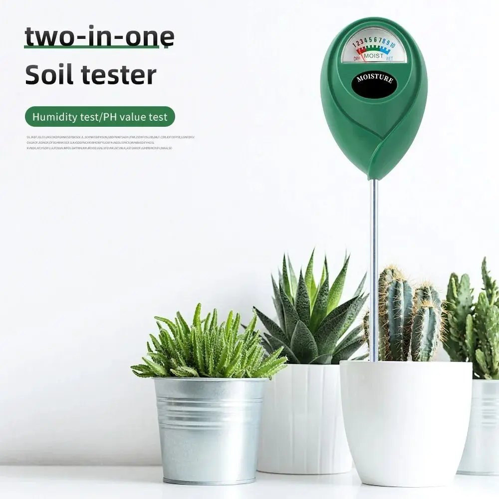 

New Single Needle Soil Moisture PH Meter Dark Green Humidity Detection Soil Meter Plant Soil Kit Gardening