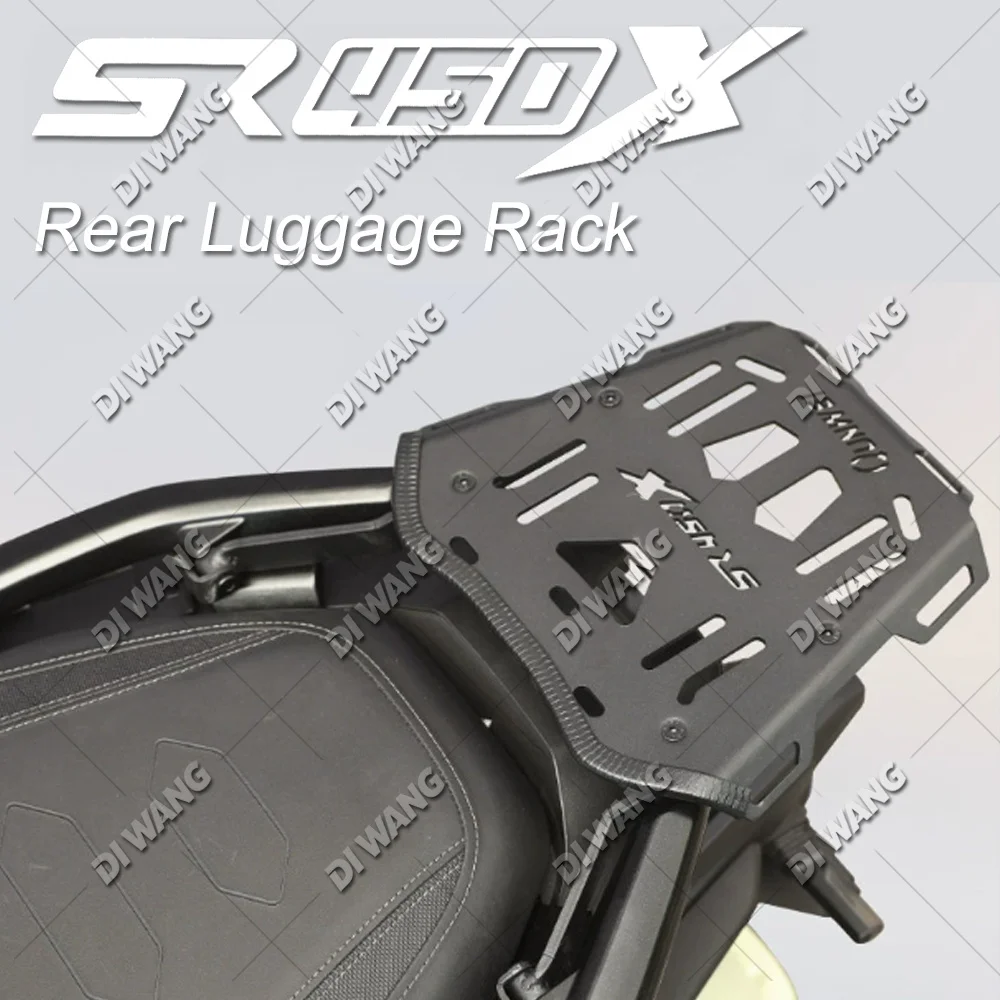 Motorcycle Rear Luggage Rack Top Case Bracket Cargo Carrier Shelf For Loncin VOGE SR450X Tail Box Support Holder Accessories