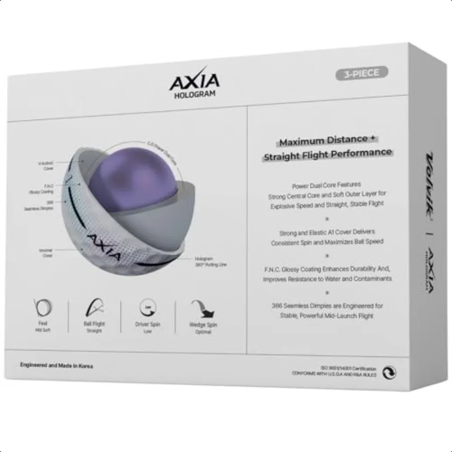 كرات جولف فويك أكسيا الهولوغرام