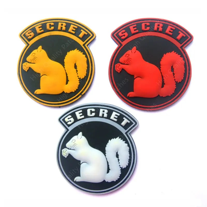 3D PVC Exposure Junction Deltas Battlefield Medical Rattlesnake Blackcoat Squirrel Magic Sticker Armband Tactical Morale Badge