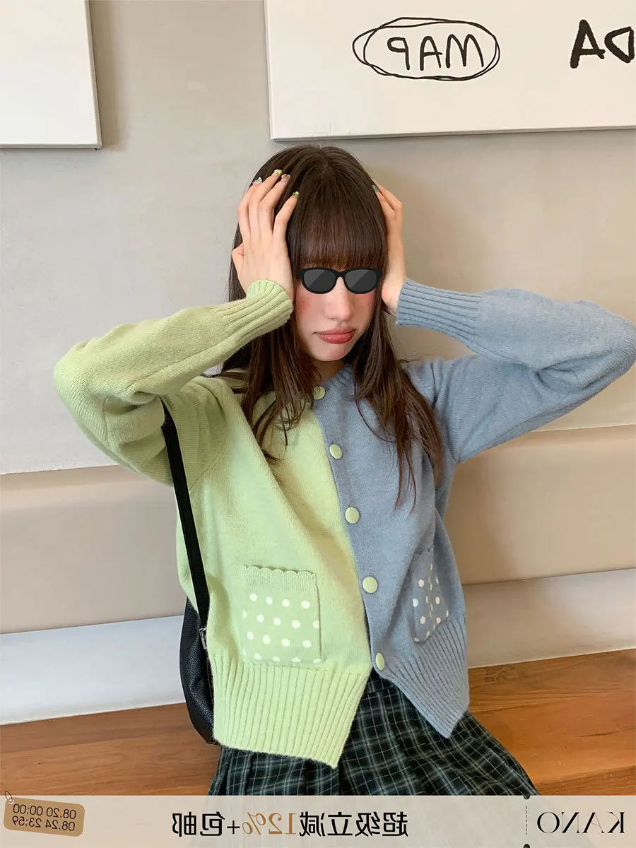 

Свитера Джемперы Кардиганы Женские Вечерние Ярмарки Исле Панк Мотив Тонкие пуговицы Рождественский праздник Праздничная зимняя тема Уютный термостойкий