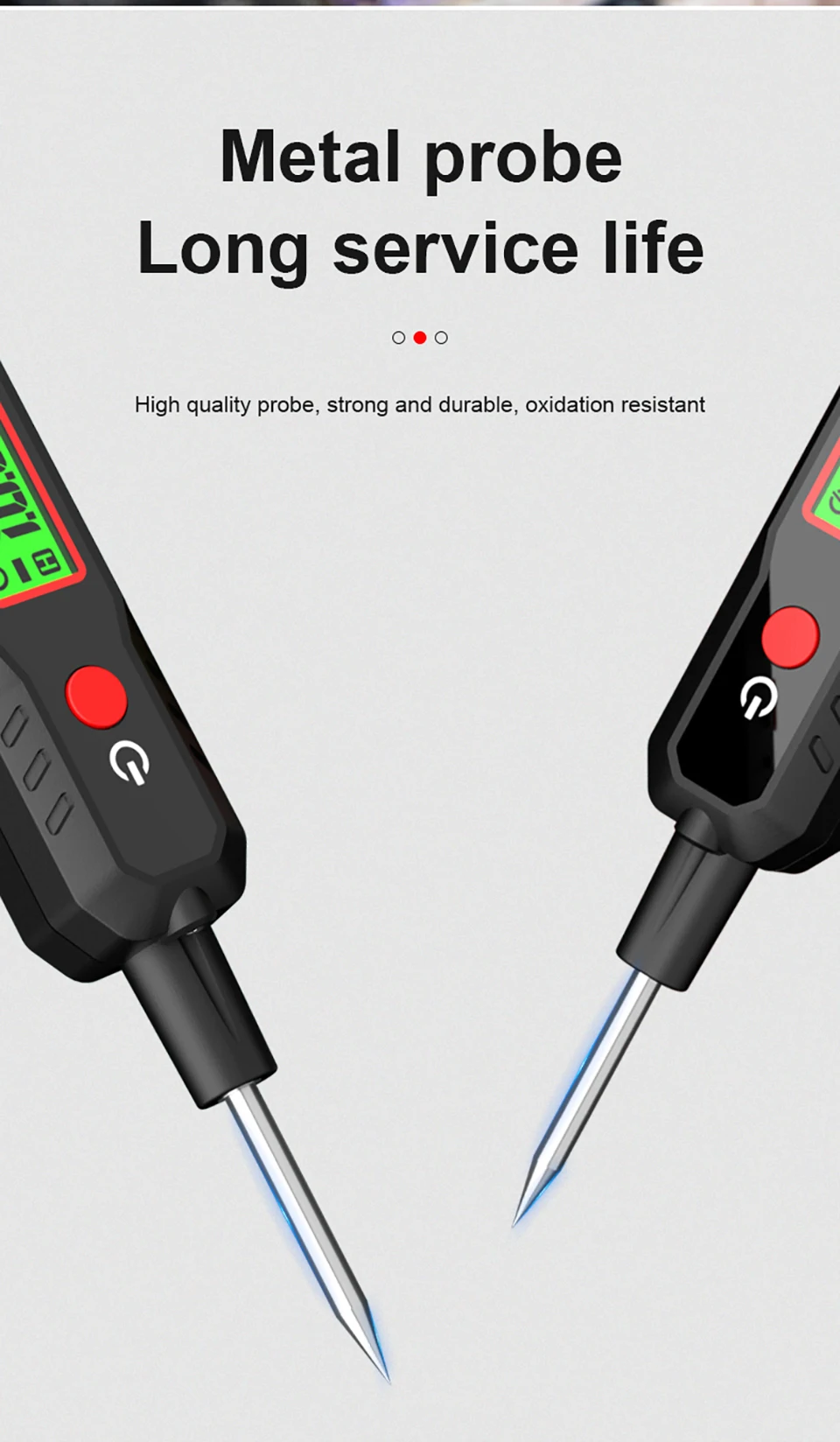 HT86A DC Spannung Detektor Auto Automobil Fehler Wartung Schaltung Test Stift Digitale Hintergrundbeleuchtung Auto Sicherung Diagnose Sonde Test Stift – Detail 4