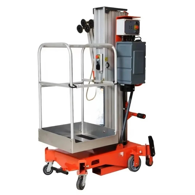 

Electric Aluminum Alloy Telescopic Lift Vertical Lifting Platform Aerial Work Platform Lift
