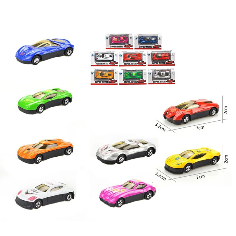 Simulation Exquisite Alloy Car Toy Metal DIECAST Vehicle Model  Small Police Car with Playmat City Map Traffic System Learning