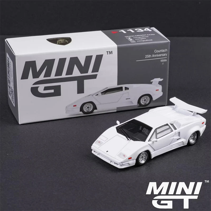 

MINIGT 1/64 Scale Countach Simulation Alloy Car Model Static Display Collectible Toy Gift Souvenir Decoration