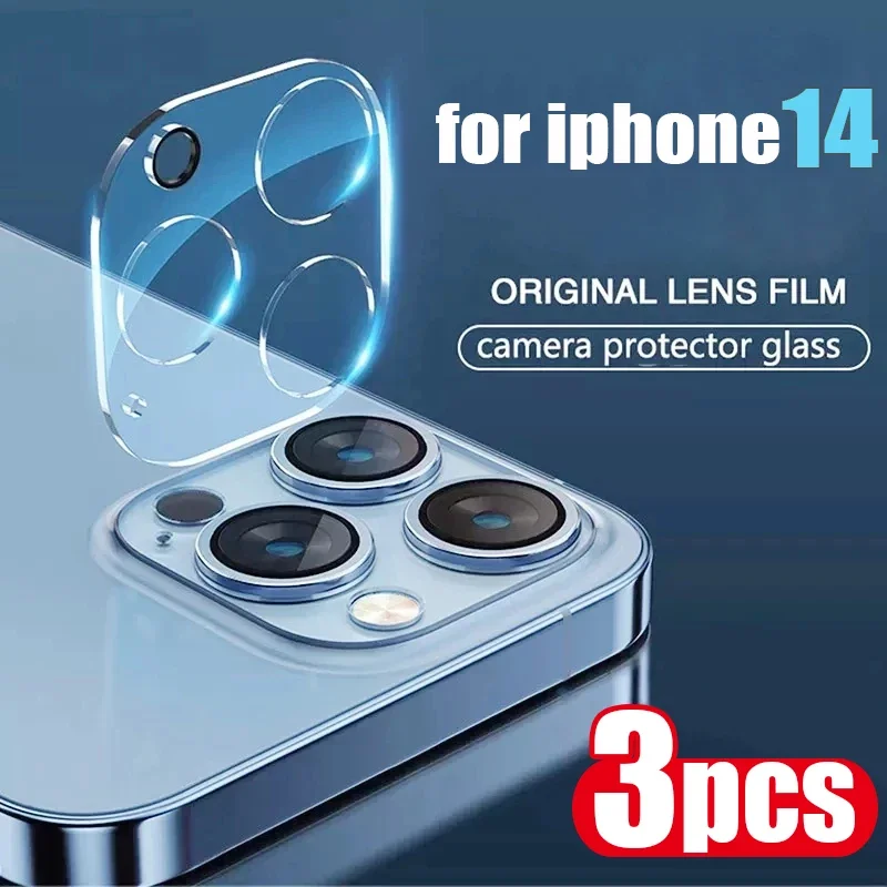 HD Camera Glass Film for IPhone 14 Plus Pro Max Lens Tempered Glass Protective Film for IPhone14 Back Lens Protective Cover