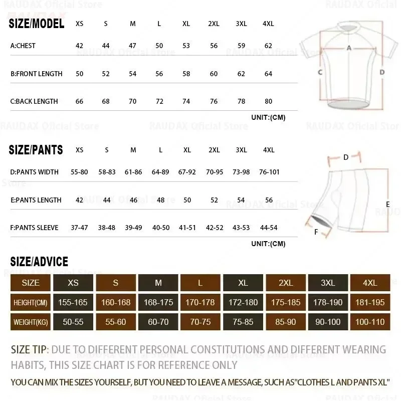 Raudax Gcn Men cycling jersey canyon Summer Bicycle Clothing Quick Drying Cycling Clothes Ropa Ciclismo Verano Triathlon Jersey