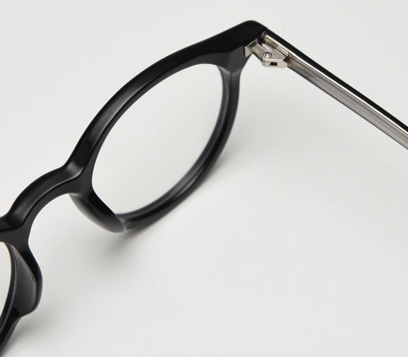 Kachawoo Polarisierte Clip-On-Sonnenbrille für Herren, TR90-Rahmen, Schwarz, Grün, Leopard, Retro, ovale Brille, Damen, UV400, abnehmbare Linse – Detail 10