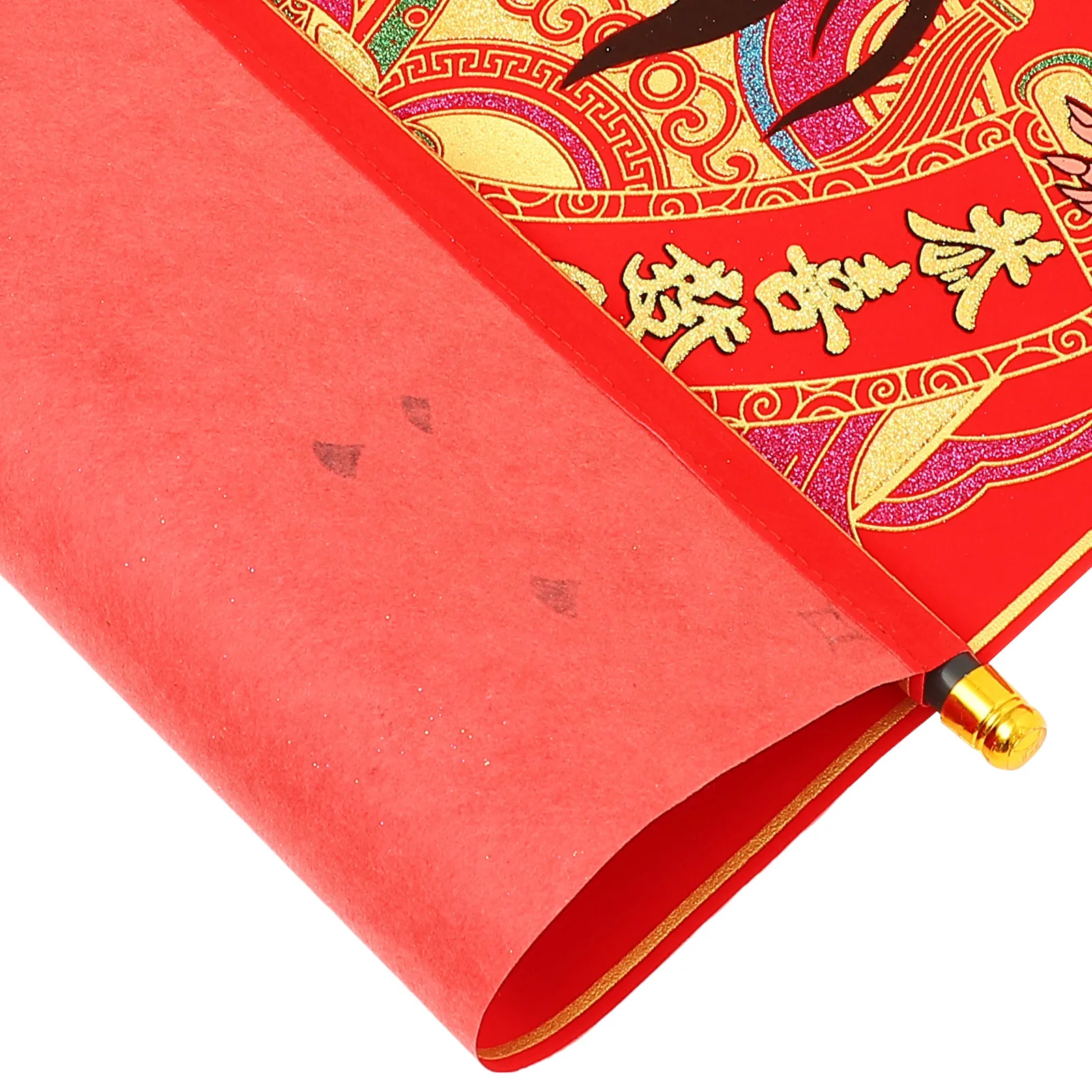 

God of Wealth Painting Feng Shui Hanging Decoration Traditional Wealth Painting Luck Decor Chinese Style Luck Decoration