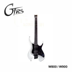 GTRS W800 W900 Professional Headless Smart Electric Guitar Bluetooth Connection Built-in Multi-Effects with Guitar Accessories