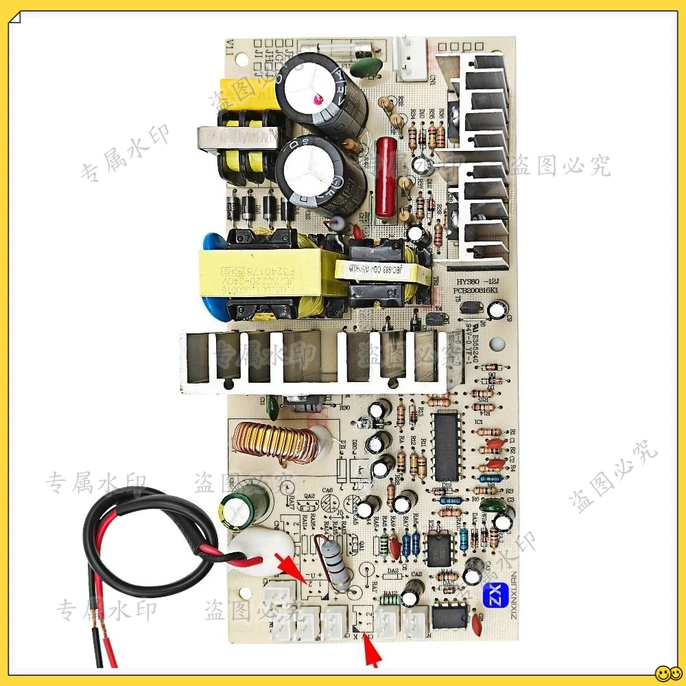 

HYS80-12J 220V Red Wine Cooler Power Supply Board Main Board Power Supply Refrigerator Parts PCB200816K1