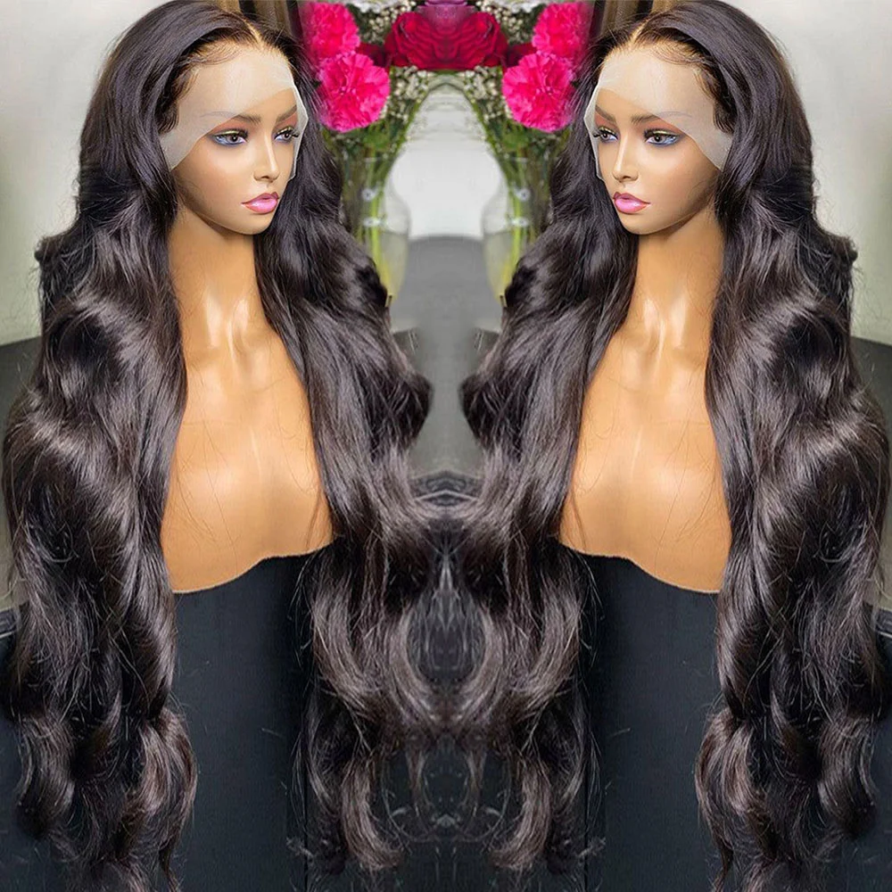 

Body Wave 13x4 Lace Front Wigs Human Hair Pre Plucked 13x6 Hd Lace Body Wave Frontal Wig Glueless Brazilian Remy Hair