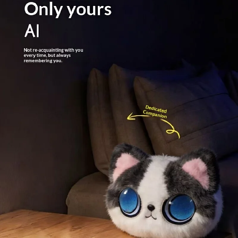Doubao Ai Intelligent Chat Robot Voice Conversation Emotion Soothing Plush Companion Doll For Adult Home Ideal Gift