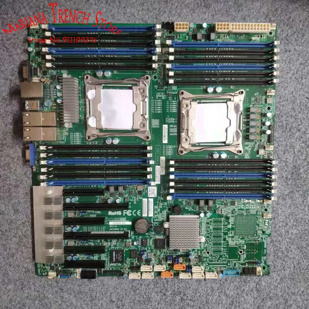 

X10DRi-T4+ для материнской платы Supermicro LGA2011 E5-2600 v4/v3 Family DDR4 Quad LAN с Intel X540 10GBase-T