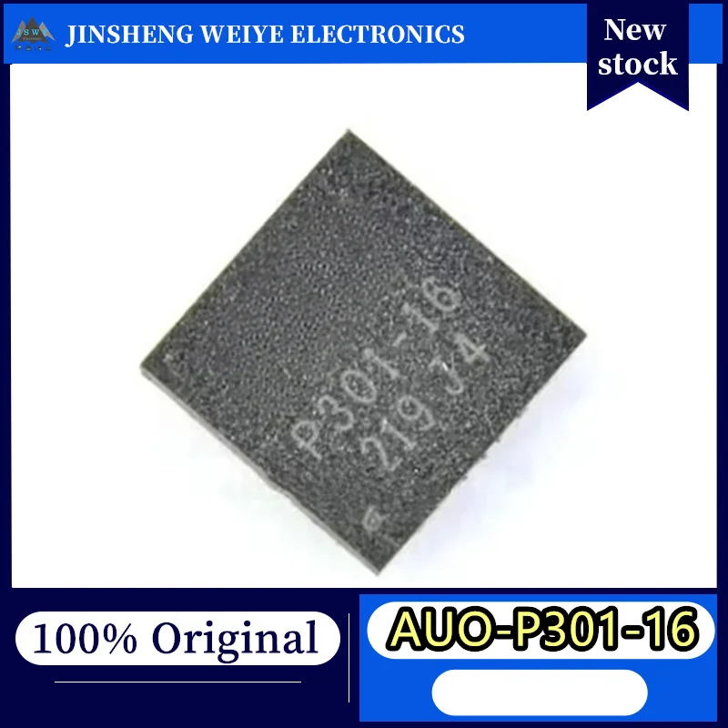 (3/10 pcs) AUO-P301-16    P301-16   QFN-24 package   100% brand new   Genuine   Best-seller   In stock fast dispatch