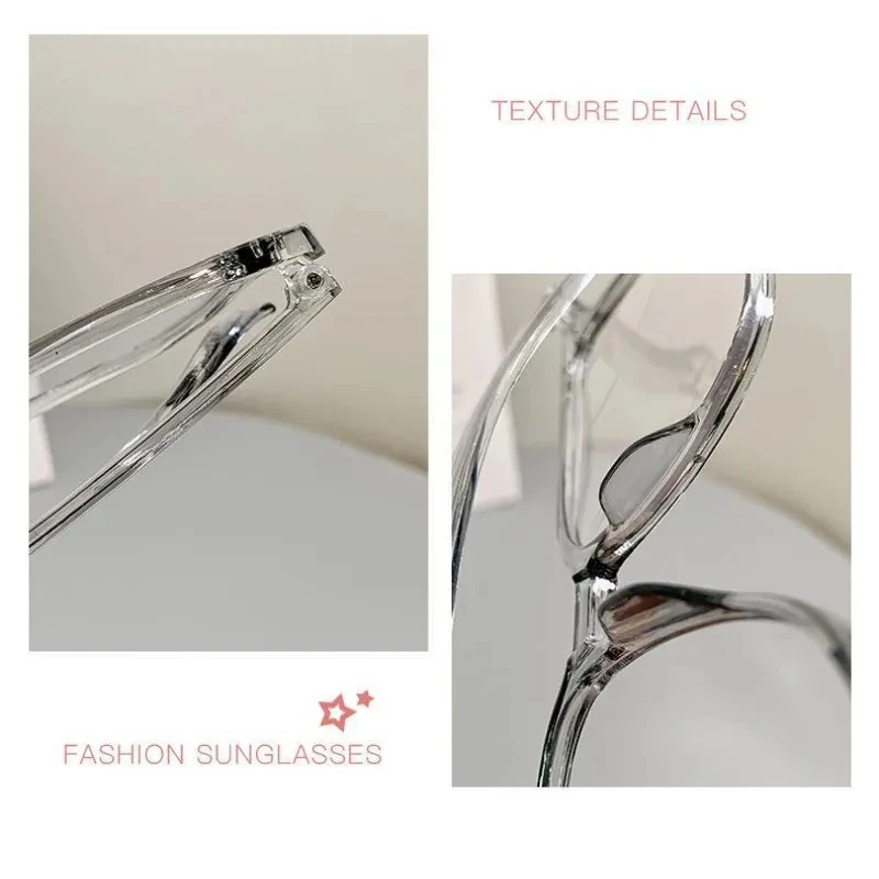 Square Black Eyewear Transparent Computer Glasses Frame Women Men Anti Blue Light Blocking Glasses Optical Spectacle Eyeglass view 4