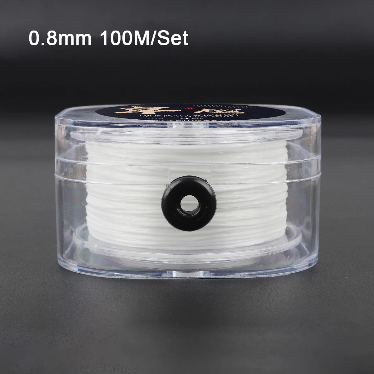 0,8 mm platte nylon elastische kralenlijn geschikt voor DIY kralenarmband ketting sieraden maken accessoires