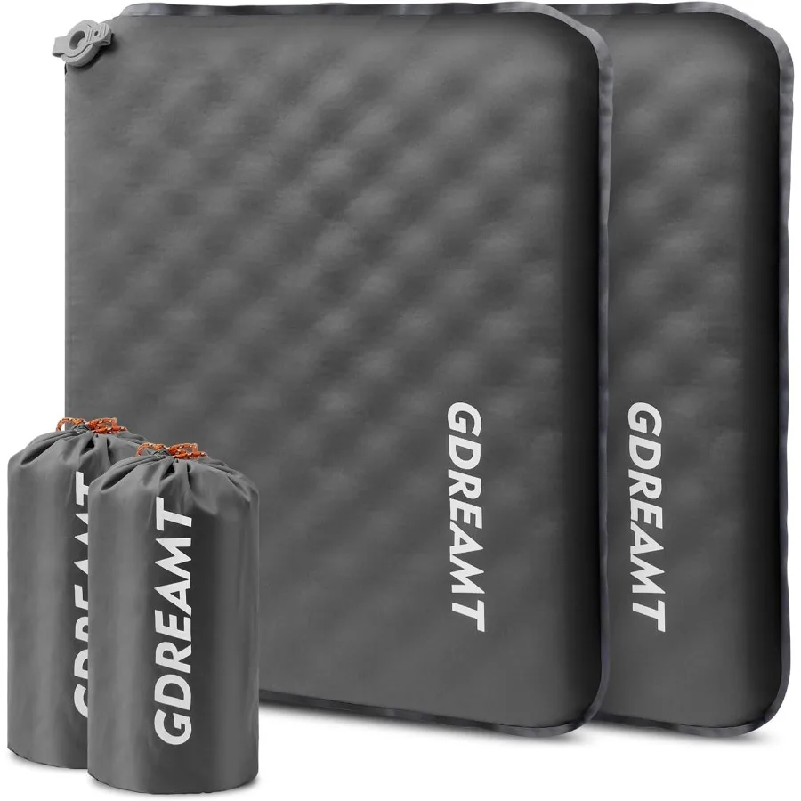 

Надувная подушка для сиденья, самонадувающаяся подушка для сидений из пены с эффектом памяти, портативная подушка для сидения из воздушной пены для кемпинга для путешествий в самолете