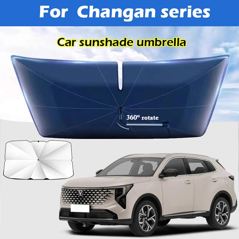 Car Sunshade Umbrella Front Windshield UV Protect Cover for Changan CS35 CS55 CS75 Plus CS95 UNI-K UNI-T UNI-V Lamore Eado Plus