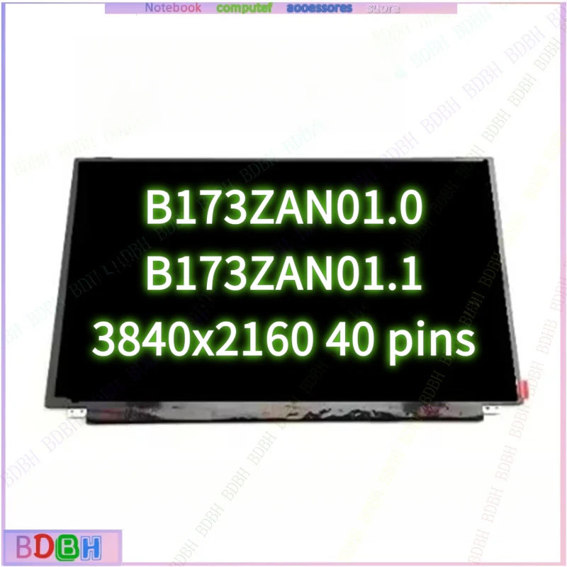 B173ZAN01.0 B173ZAN01.1 B173ZAN01.4 LQ173D1JW31 N173DSE-G31 Laptop LCD Screen For Dell Prefsion 7710 Alienware 17 R3 0CK7T7 4K