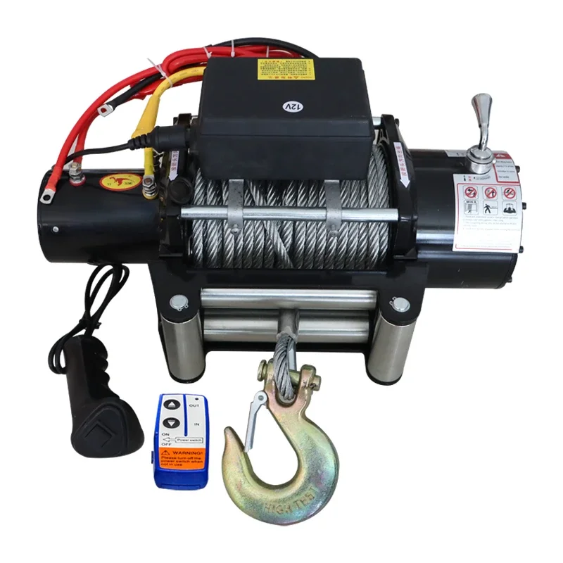 

High Quality Winch 13500 lbs 12v DC Motor For Winch Car Cable Winch New Arrival