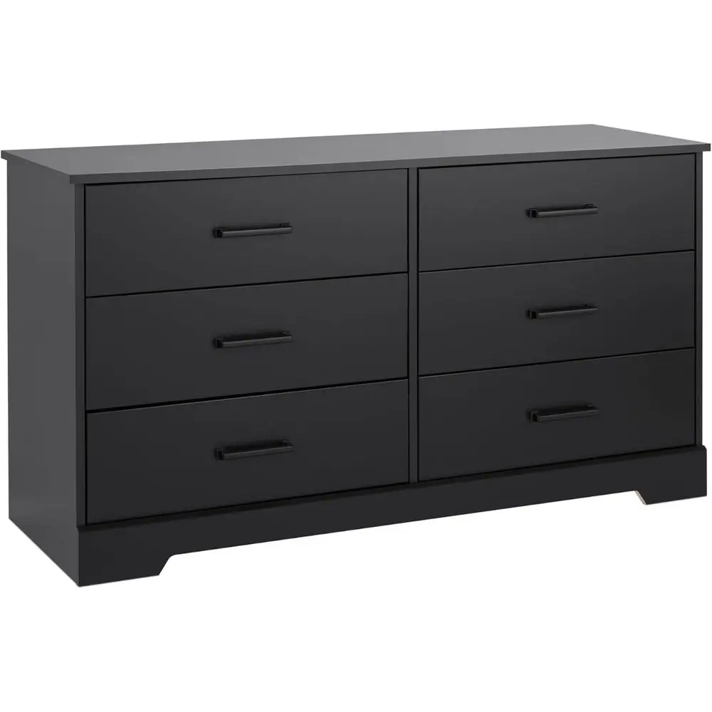 

Rustic Ridge armhouse 6-Der Double Drer, Black Drer or Bedroom, Chest o Ders with 6 Storage Ders, 53.25” wide x 18.25” deep x 28