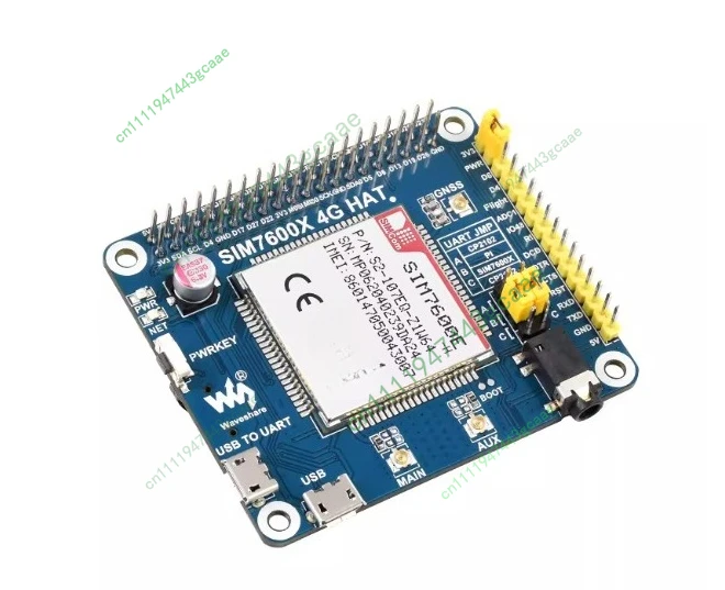 SIM7600G-H/CE 4G module, expansion board accessories, compatible with 4G/3G/2G