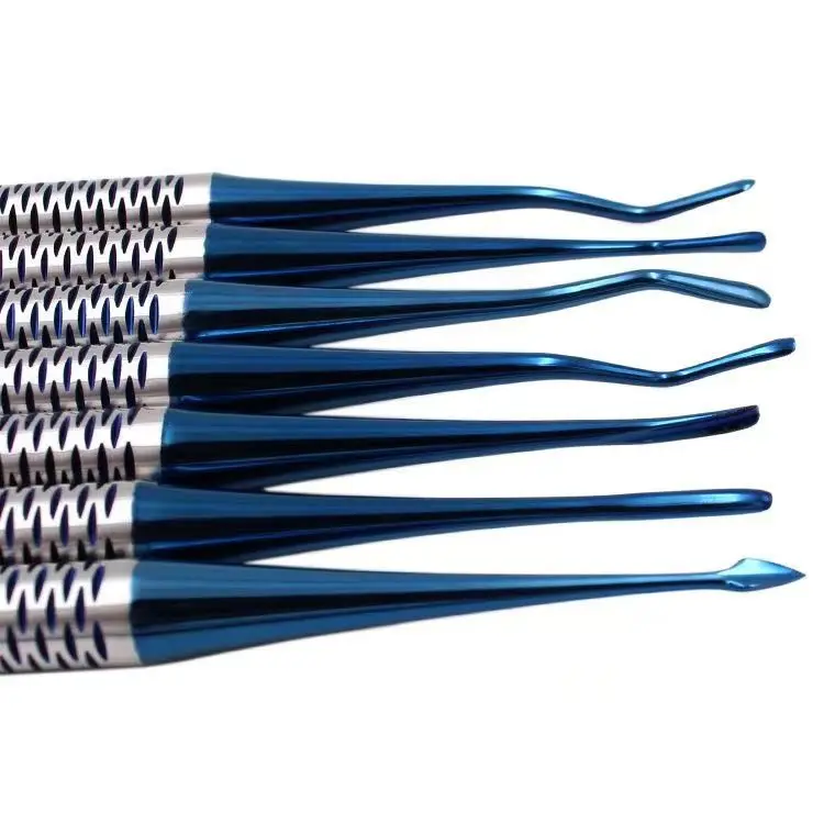 7pcs Dental minimally invasive dental forceps set, titanium alloy dental forceps, imported extraction forceps
