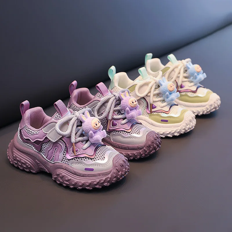 

Disney Girls Shoes Sneakers 2025 Spring New Fashion Children's Outdoor Leisure Mountaineering Boys Hiking Shoes