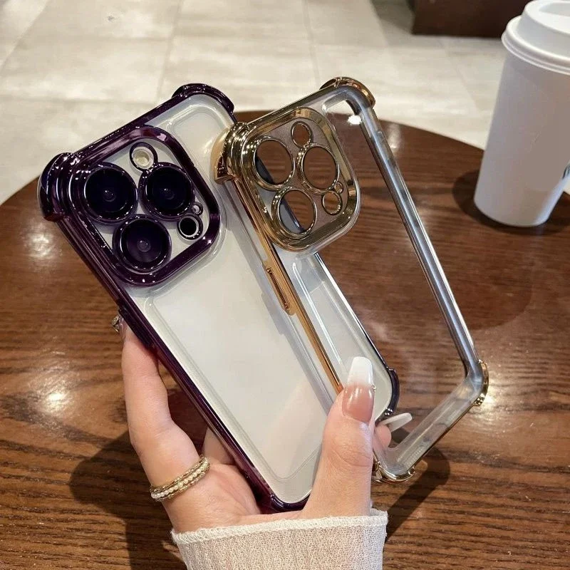 

For OPPO A5 A60 A3 A3X A2 Pro A9 A5 2020 A7 A5S A12 F23 F11 5G Find X8 Pro X7 Ultra Phone Case Anti Drop Electroplating Cover