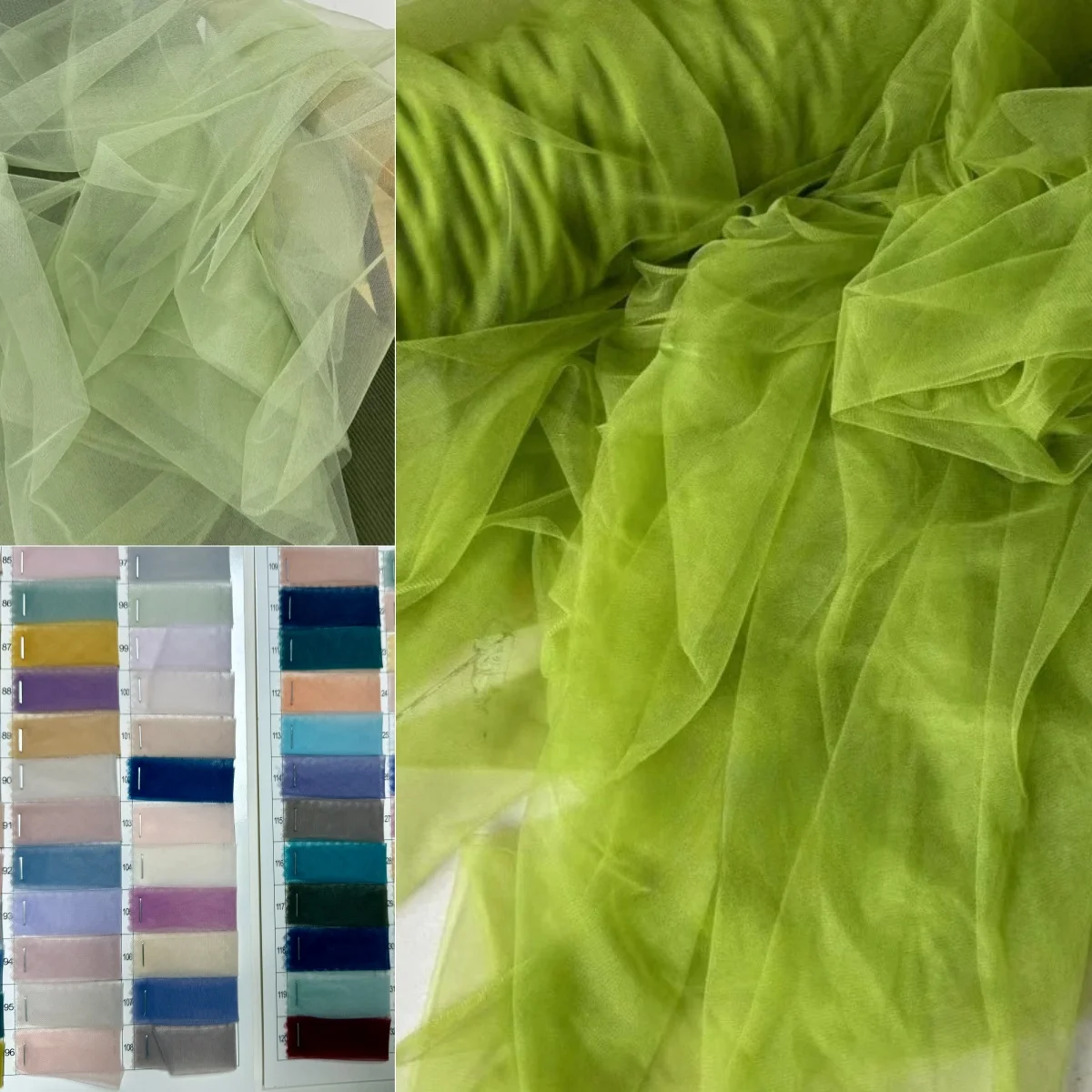 

Зеленая серия, мягкая тонкая марля, сделай сам, свадебный праздник, фон, украшение, юбка, шитье, качели, сетчатый материал, дизайнерский материал