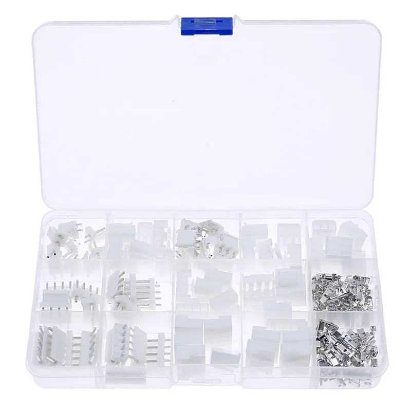 180pcs 2p 3p 4p 5pin VH3.96mm Pitch Terminal Housing Header terminal Connector with box connector Assortment kit