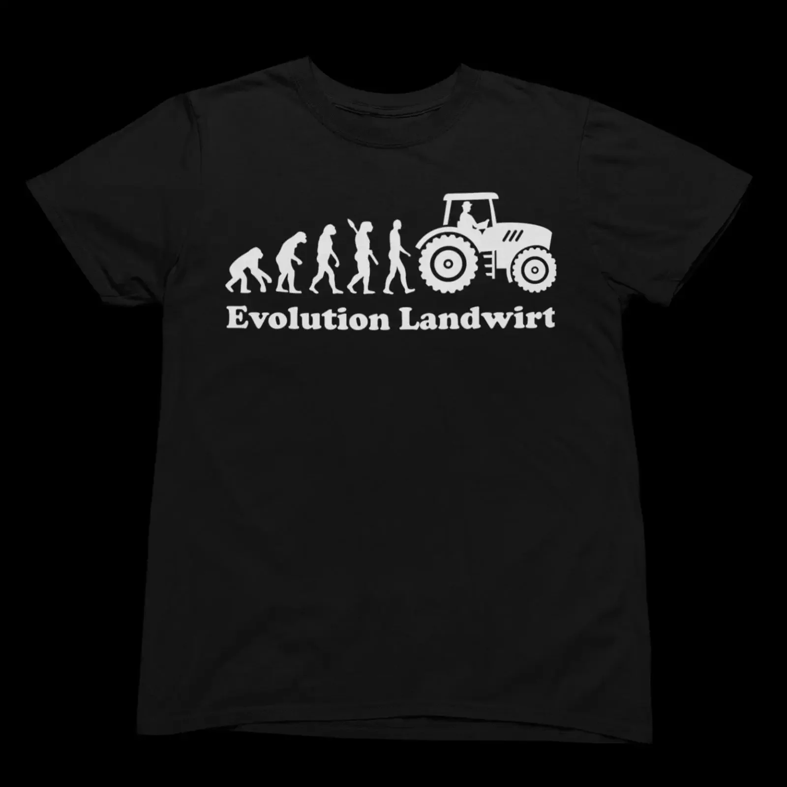 T shirt Evolution Farmer Evo121 vintage Washed graphic Slightly Comfortable designer clothes Unisex homme Breathable streetwear