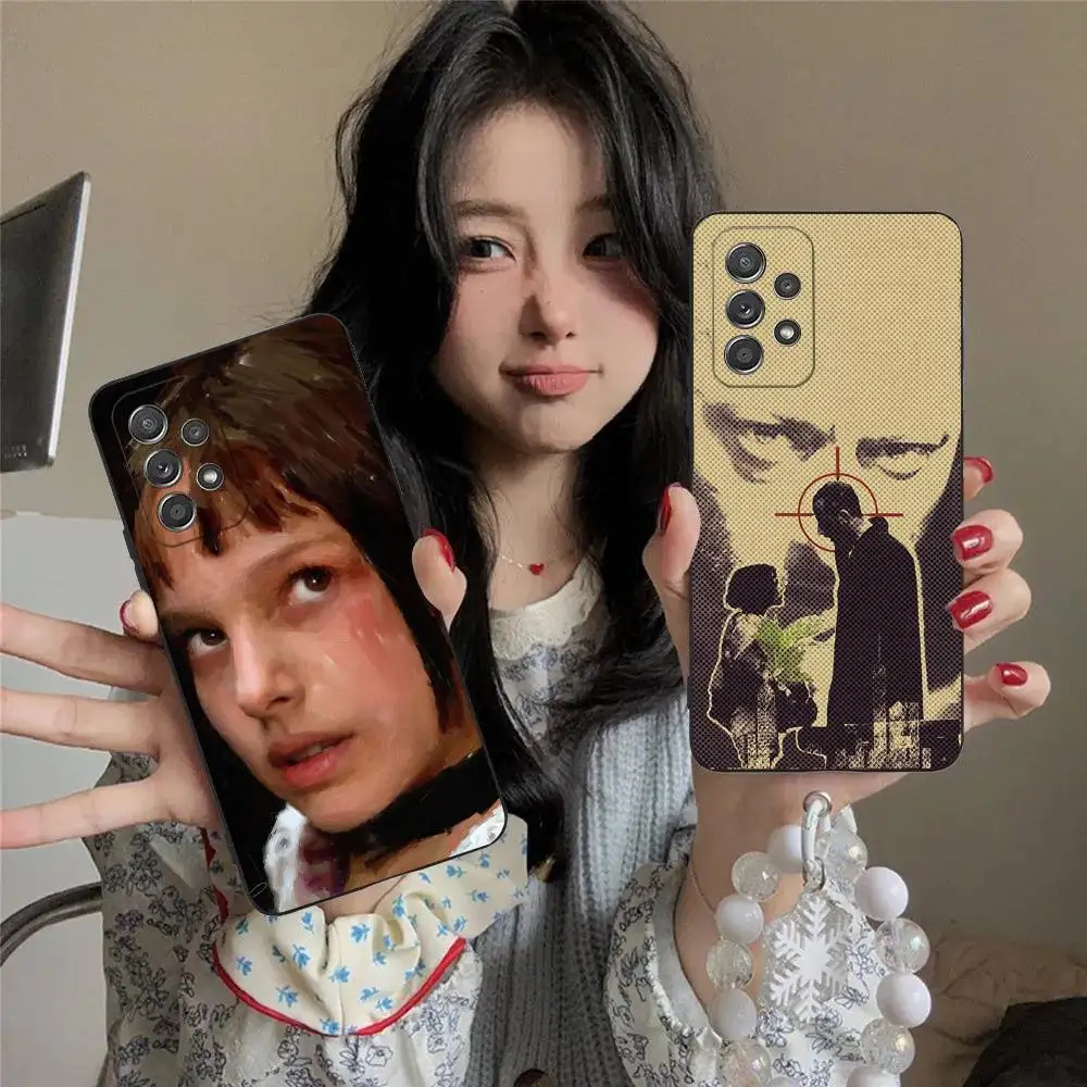 

The P-Professional Leon Phone Case For Samsung S25,S24,S21,S22,S23,S30,Ultra,S20,Plus,Fe,Lite,5G Black Cover